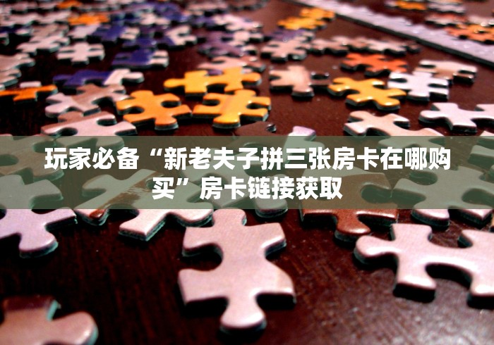 玩家必备“新老夫子拼三张房卡在哪购买”房卡链接获取 玩家必备“新老夫子拼三张房卡在哪购买”房卡链接获取