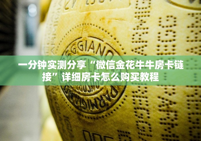 一分钟实测分享“微信金花牛牛房卡链接”详细房卡怎么购买教程